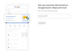 Google My Business printscreen