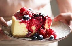 Strawberry cheesecake